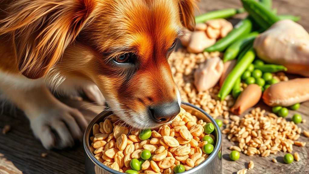 balanced dog nutrient composition