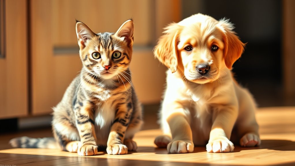 comparing feline and canine aging