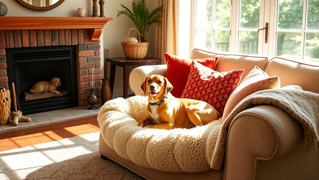 create a comfortable dog bed