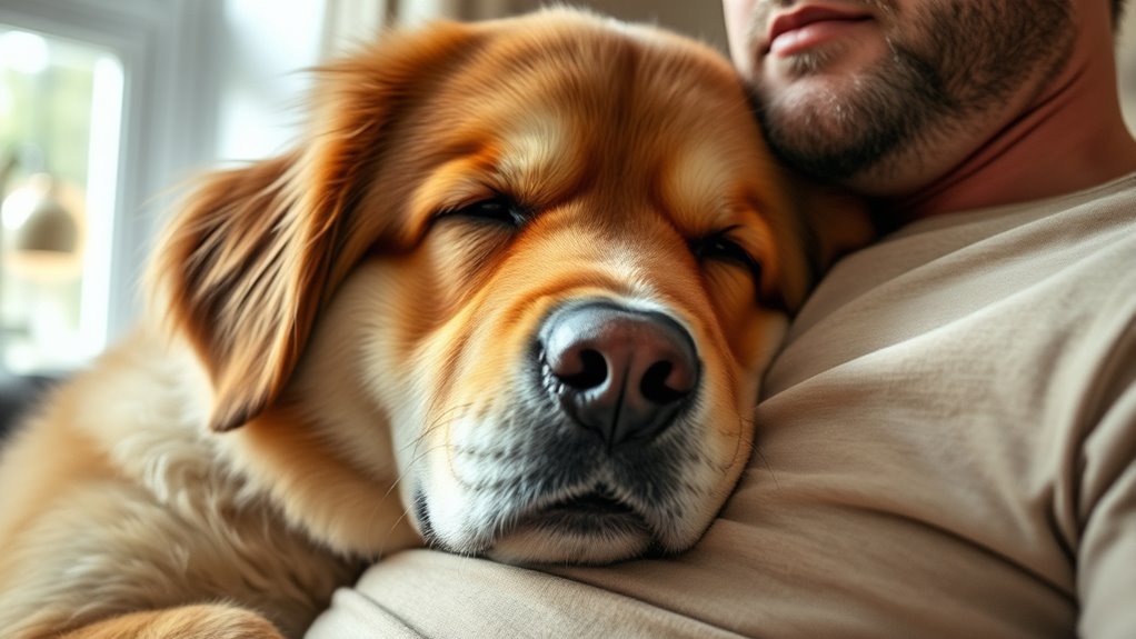 dog closeness signifies trust