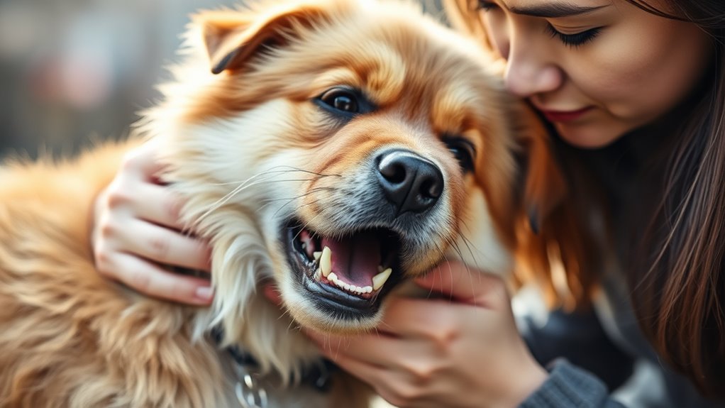 dog coughs from irritants