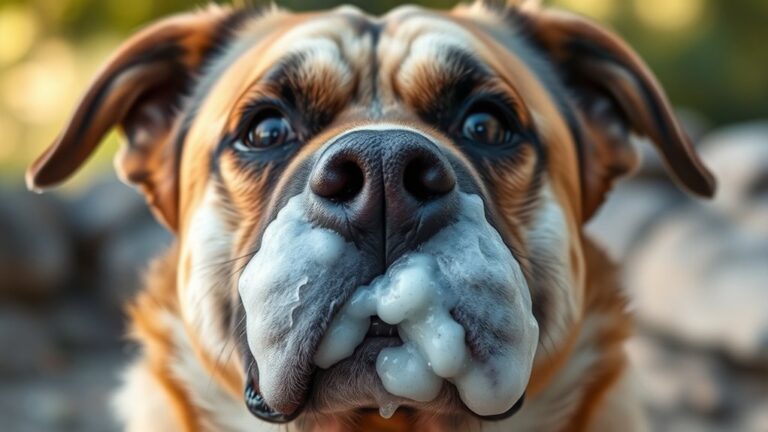 dog foaming at mouth