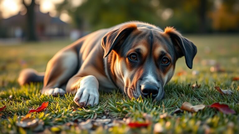 dog limping post exercise