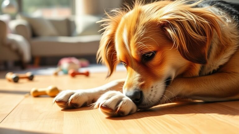 dog paw chewing causes