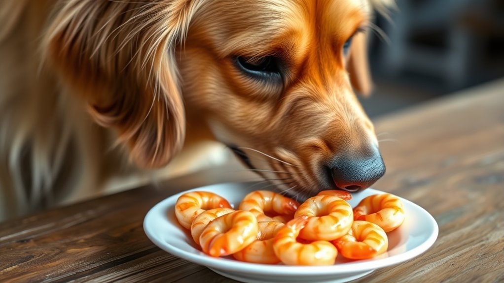 is shrimp safe for dogs