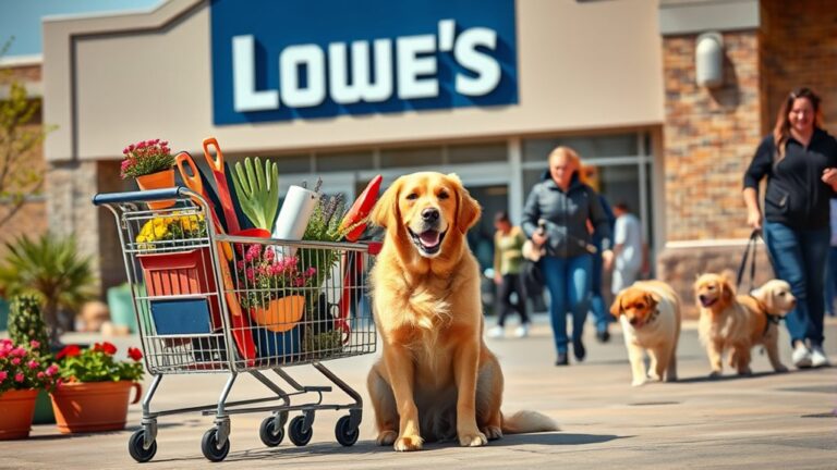 lowe s welcomes canine customers