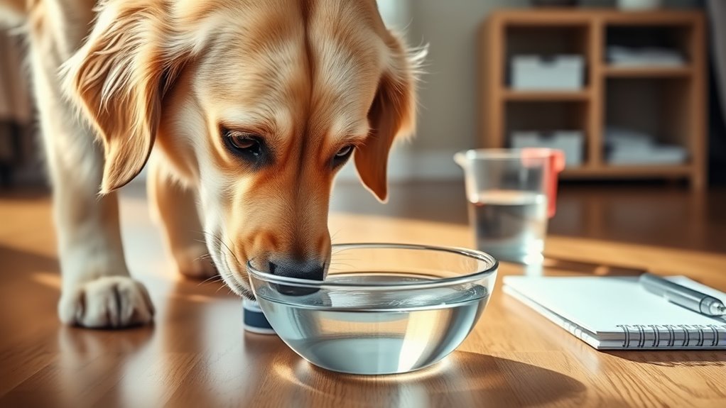 monitor dog water intake