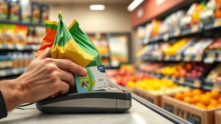purchasing dog food with snap