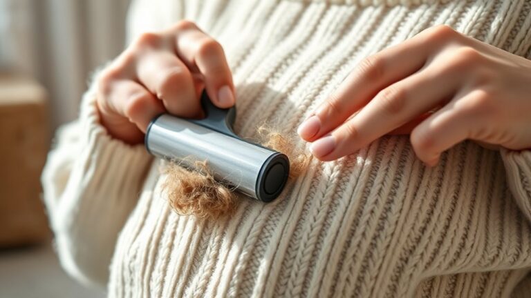 remove dog hair from clothing