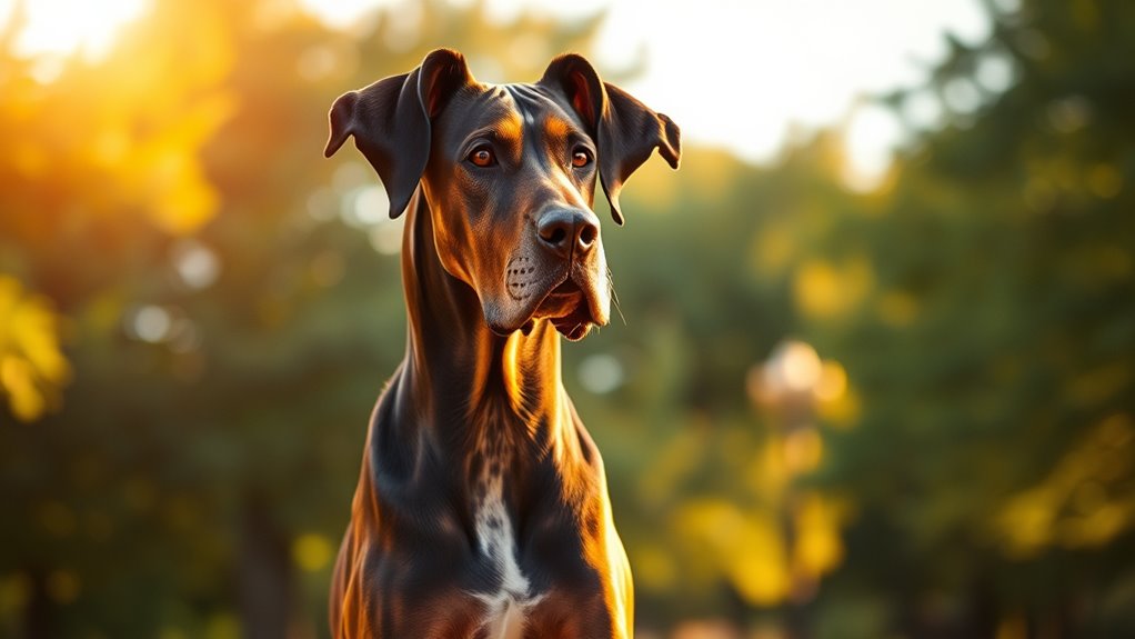 unique cartoon great dane